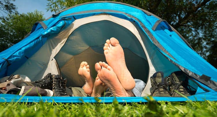 how to clean a tent that smells